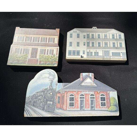 3 BRANDYWINE Woodcrafts Shelf Sitters Kingstree Dillsboro South Carolina SC -A50 - Picture 3 of 9